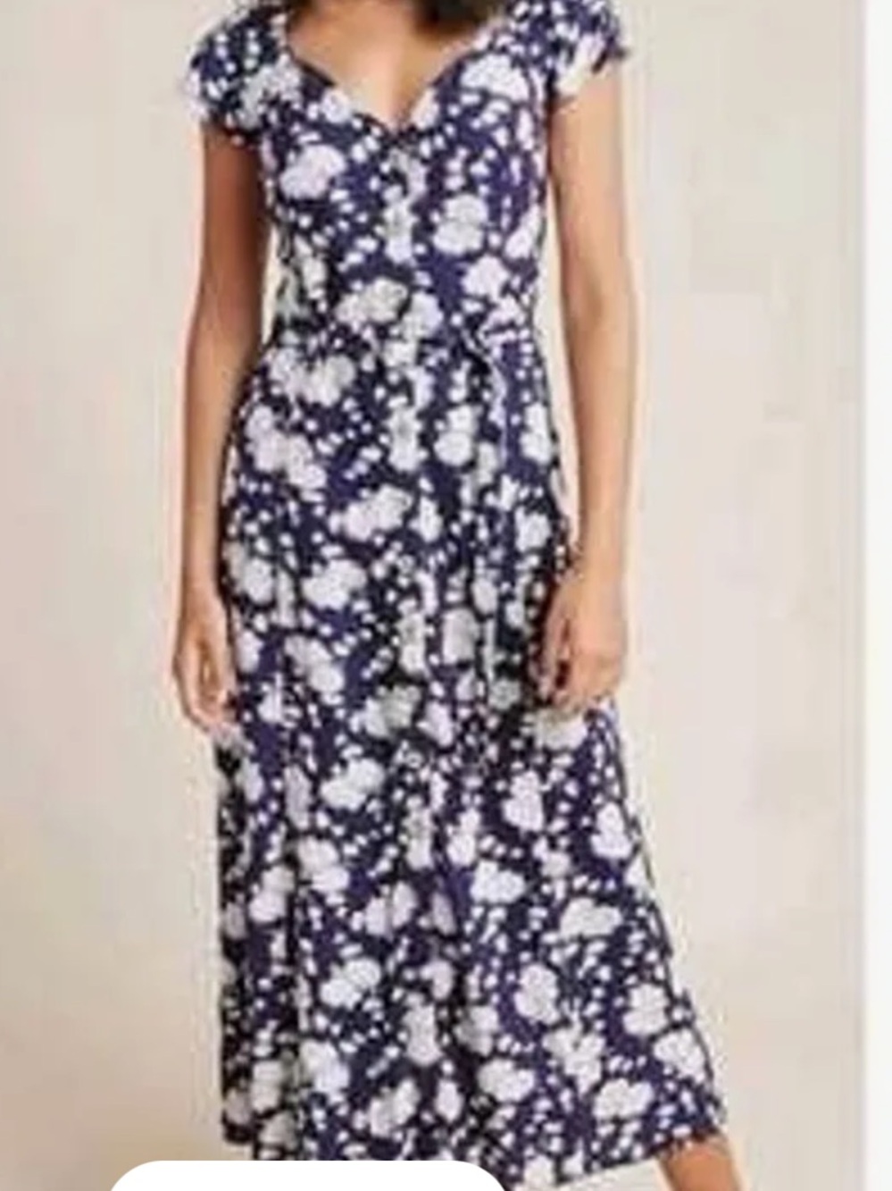 MAEVE ANTHROPOLOGIE Tate motif floral midi